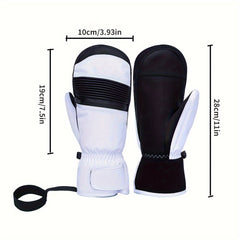 Winter Sports Gloves for Skiing & Cycling Waterproof & Windproof Coldproof
