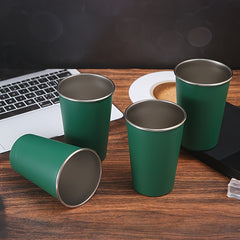 500ml Stainless Steel Beer Cup for Outdoor Camping
