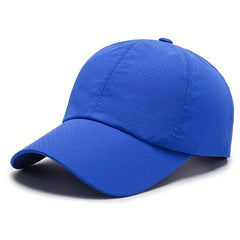 Men's Summer Sun Visor Baseball Cap Mesh Outdoor Sports Quick Dry Cap
