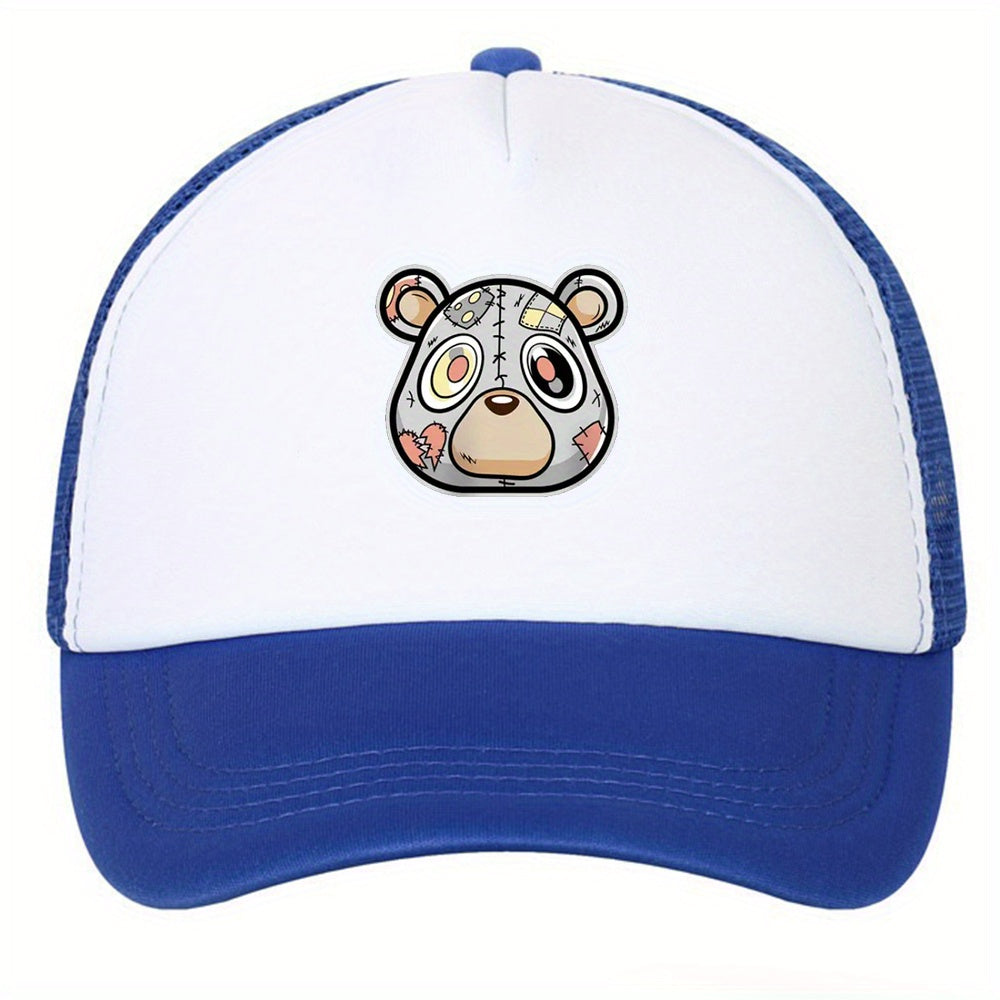 Men's Outdoor Sunshade Sports Net Cap Casual Driver Hat