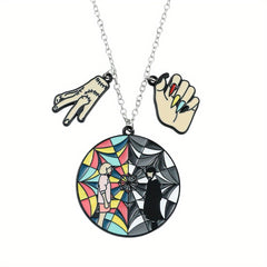 Boys Round Pendant Keychain Gift