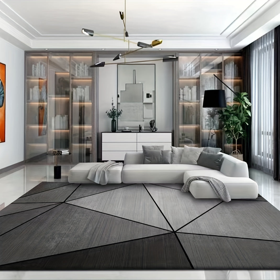 Modern Nordic Style Soft Living Room Area Rug