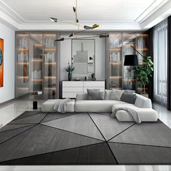 Modern Nordic Style Soft Living Room Area Rug