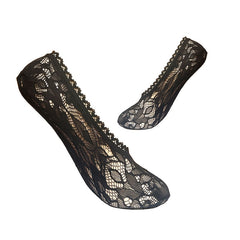 5 Pairs Floral Lace Ankle Socks Lightweight Low Cut Women's Stockings