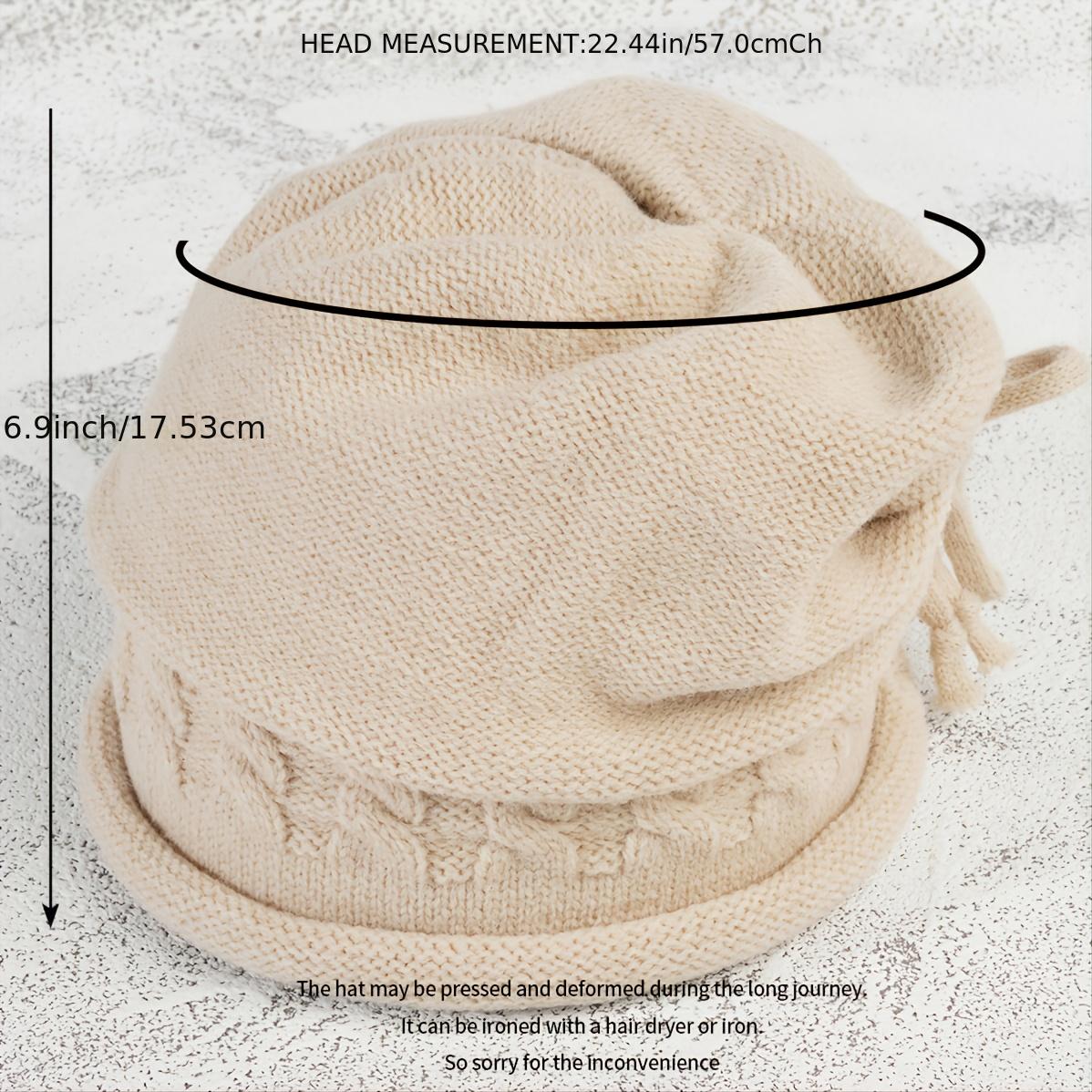 Knitted Wool Hats for Men and Women