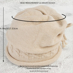 Knitted Wool Hats for Men and Women