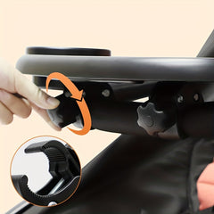 Baby Stroller Dinner Table Tray Accessories Plate Handrest Dish