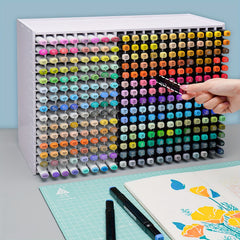 Markers Storage Rack Organizer Removable Dividers