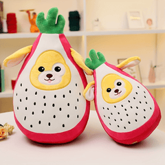 Prince Watermelon Pug Plush Pillow Soft & Squishy Dog Stuffed Animal