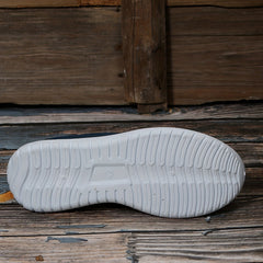 Women's Cut Out Knitted Sneakers Casual Slip On Shoes