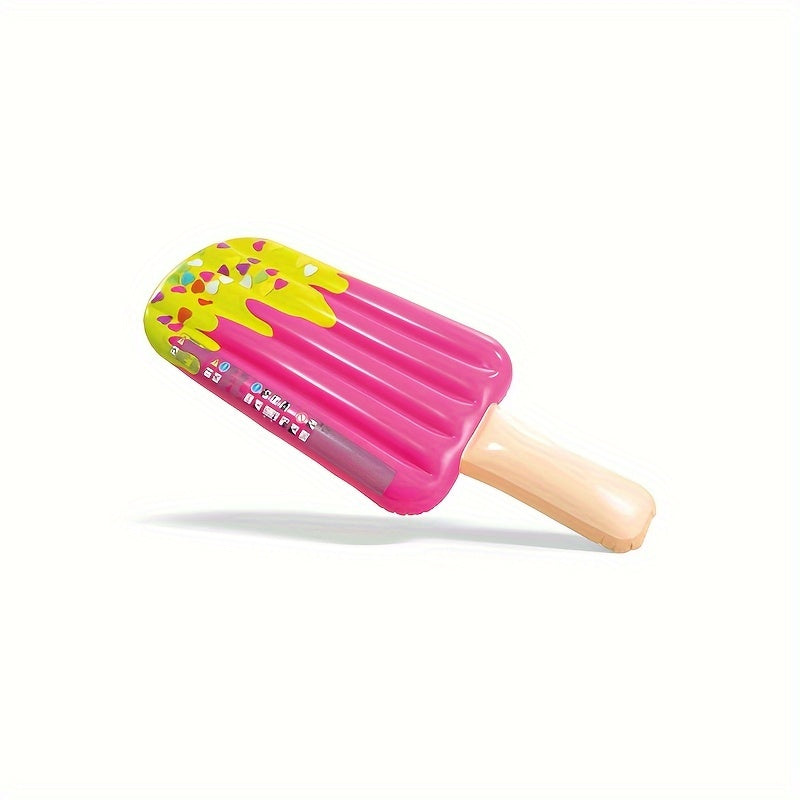 Ice Pop Inflatable Water Float Beach Mattress
