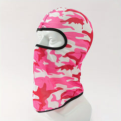 Camouflage Balaclava Sun Visor Hat for Men