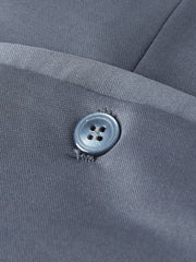 Men's Solid Stretchy Dress Pants for Business Wedding Party