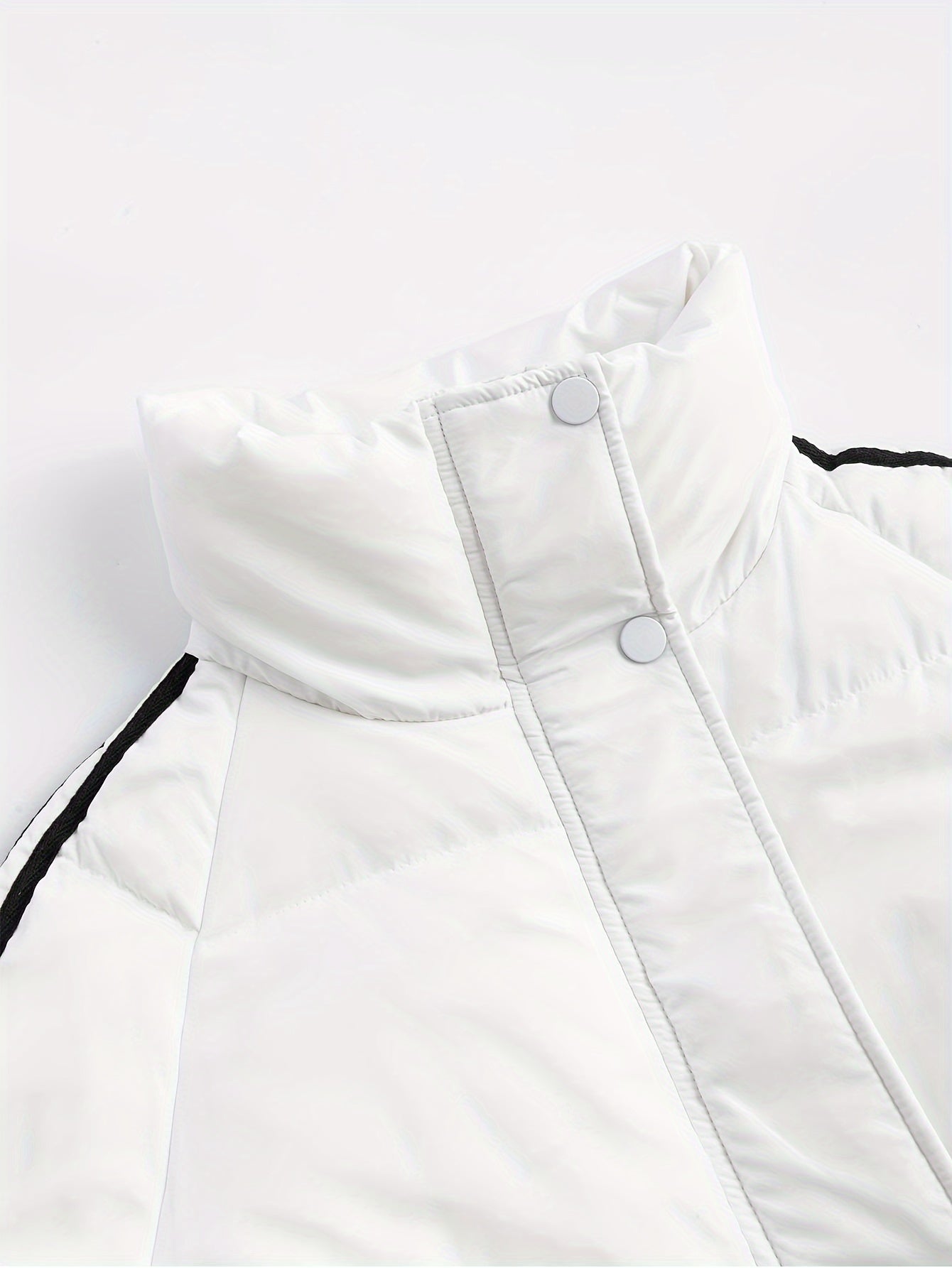 Women's Long Down Jacket High Neck Warm Winter Coat