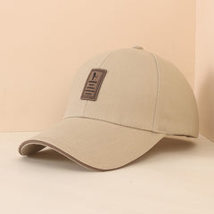 Solid Patch Baseball Cap Sun Hats Casual Golf Hat for Men Women
