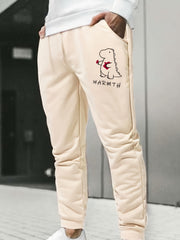 Men s Dragon Graphic Print Casual Sweatpants