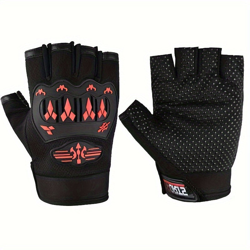 Half Finger Fitness Gloves Non slip Outdoor Gloves For Mountaineering Cycling