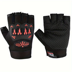 Half Finger Fitness Gloves Non slip Outdoor Gloves For Mountaineering Cycling