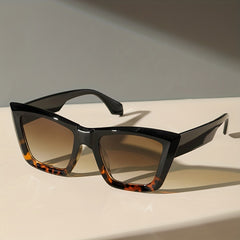 Cat Eye Sunglasses Gradient Lens Tortoiseshell Frame UV400