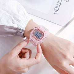 Kids' Waterproof Electronic Watch with Luminous Display