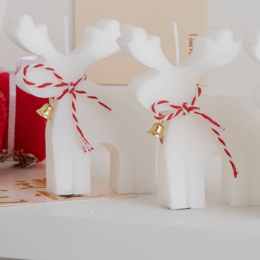 Christmas Aromatherapy Candles Elk Bell Shaped Candles