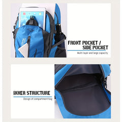 Waterproof Nylon Backpack for Outdoor Travel Hiking Camping
