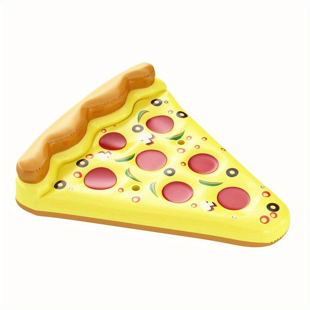 Pizza Slice Inflatable Lounge Chair for Pool Parties and Beach Fun