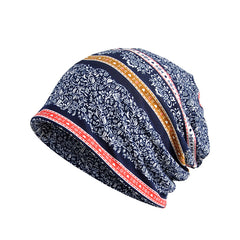 Chemo Head Beanie Turban Hat Head Cover Cap Elastic Christmas Hat