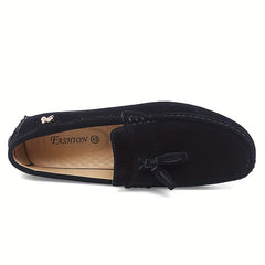 Unisex Stitch Tassels Loafer Shoes Moccasins