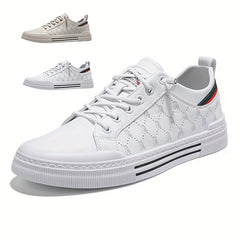 Men's Lightweight Lace-Up Skate Sneakers