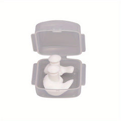 Waterproof Silicone Swimming Earplugs Unisex Reusable Anti Noise Soft Comfort