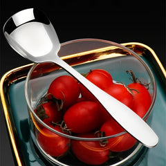 Long Handle Stainless Steel Soup Spoon for Dining and Serving