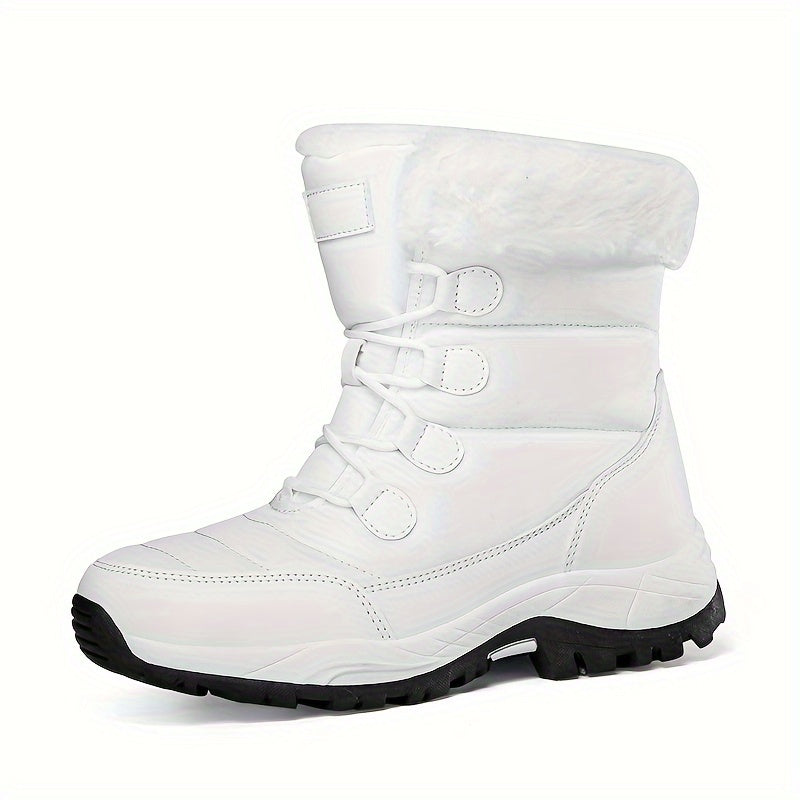Women's Waterproof Snow Boots Warm Platform Boots