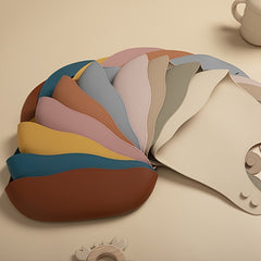 Waterproof Silicone Baby Bibs with Pocket