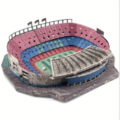 Football Field 3D Stereo Metal Puzzle DIY Assembly Model Gift