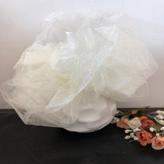 Crystal Organza Fabric Tulle 48" Sheer Mesh Fabric DIY Home Decor