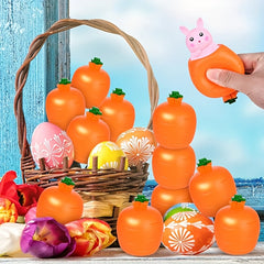 5 Carrot Rabbit Toys Easter Basket Stuffing Christmas Novelty Gadg