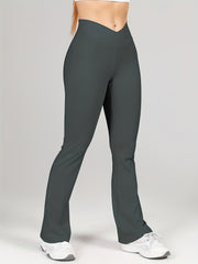 Flare Leggings Fitness Hip Lifting Bootcut Sports Pants