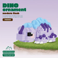 Dinosaur Family Building Block Puzzle Toy Set