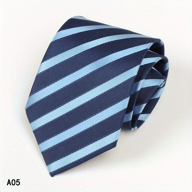 Business Party Men's High end Striped Tie Classic Tie Wedding
