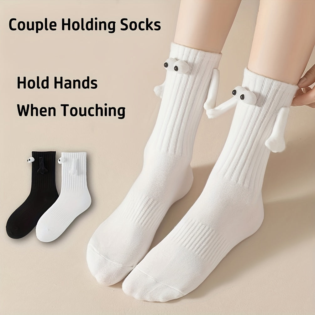 Cute Couple Socks: Magnetic Attraction & Fashionable
