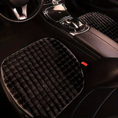 1pc Short Plush Car Warm Seat Cover Car Cushion
