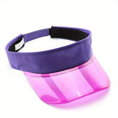 Candy Stitching Visor Hat Lightweight Running Cap
