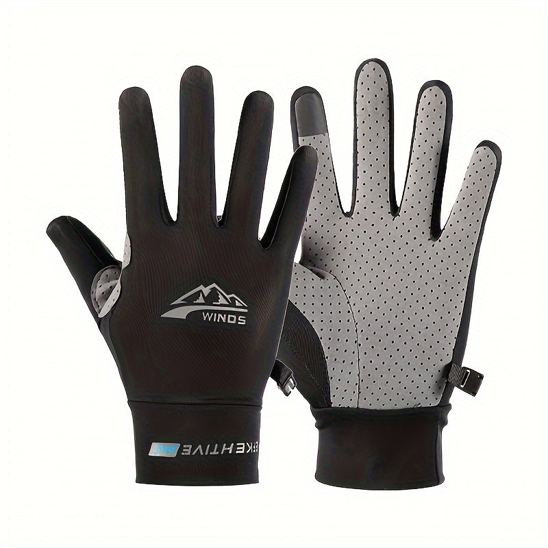 Thin Sun Protection Cycling Football Gloves