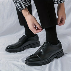 Men's Lace Up Formal Business Shoes Low Top Classic