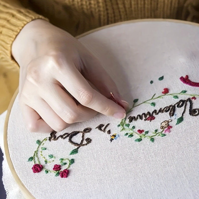 Embroidery Hoop Set Plastic Circle Cross Stitch 7-29cm to 27.0cm