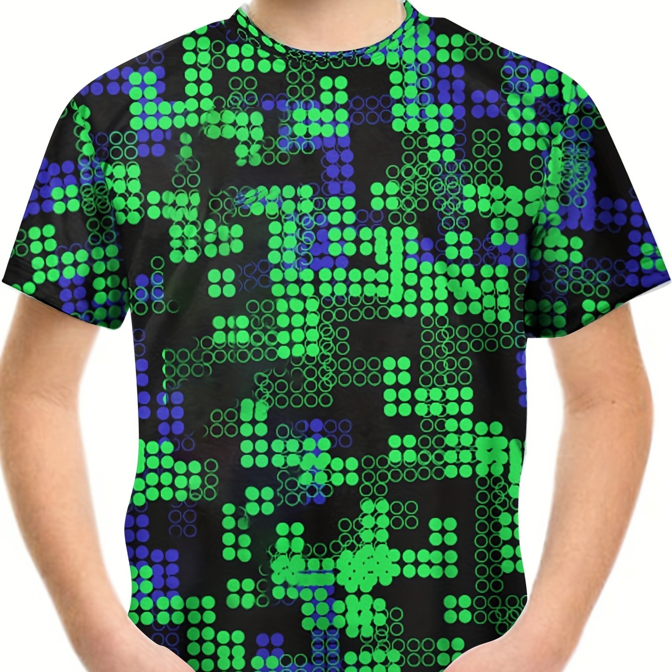 Kids 3D Optical Illusion Graphic Tee