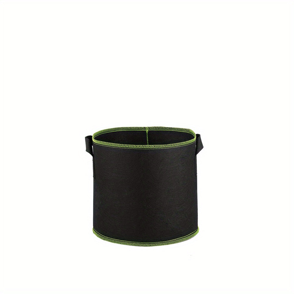 5 Pack Plant Grow Bags Heavy Duty Container Nylon Handles Garden Gardening