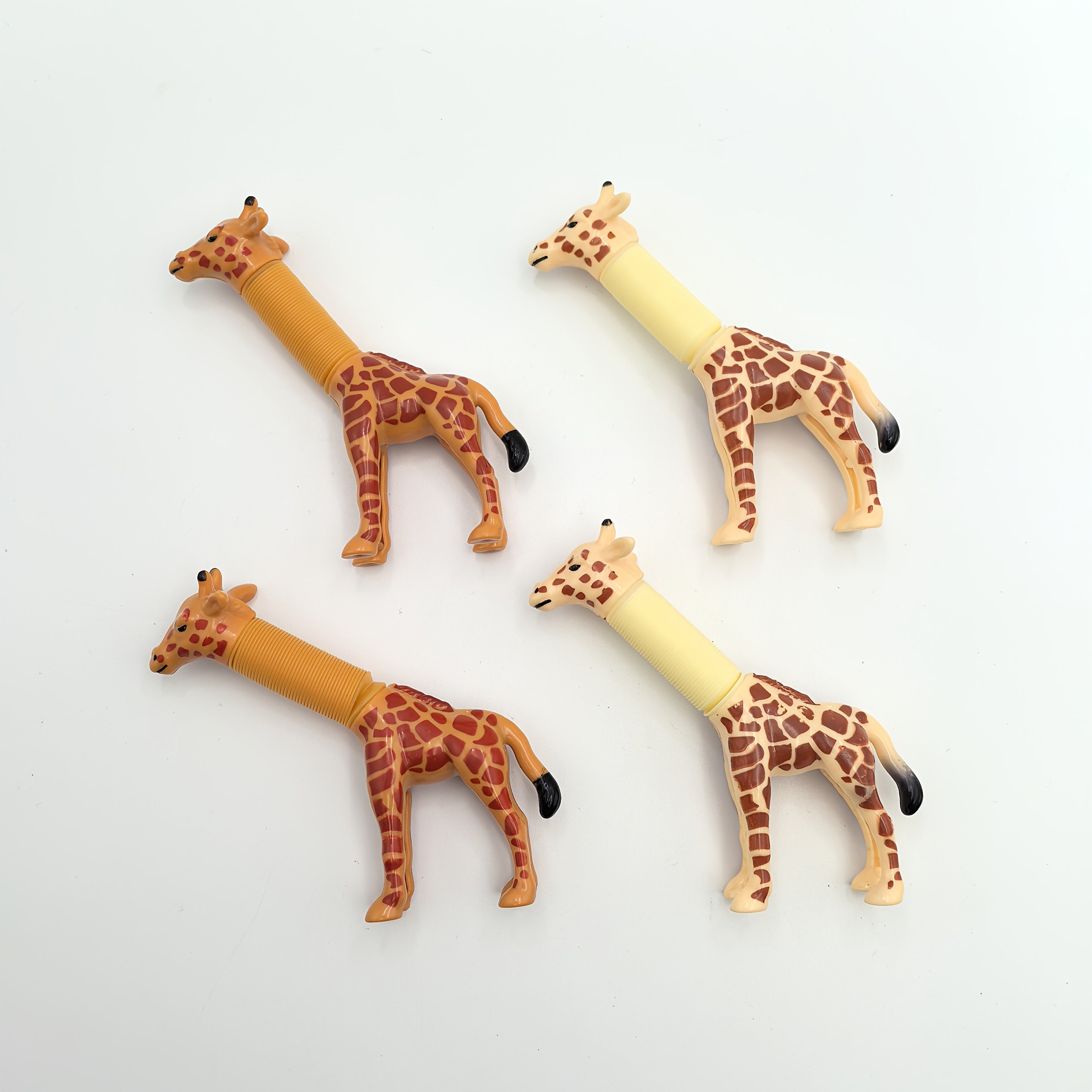 4pcs Stretchy Pop Fidget Toys, Fun Animal Tube Toys for Kids