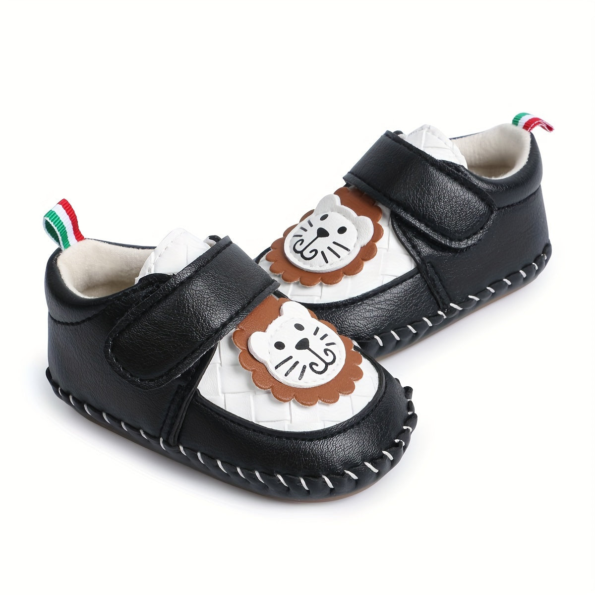 Cartoon Lion Baby Boys Sneakers Lightweight Non Slip Shoes Spring Autumn